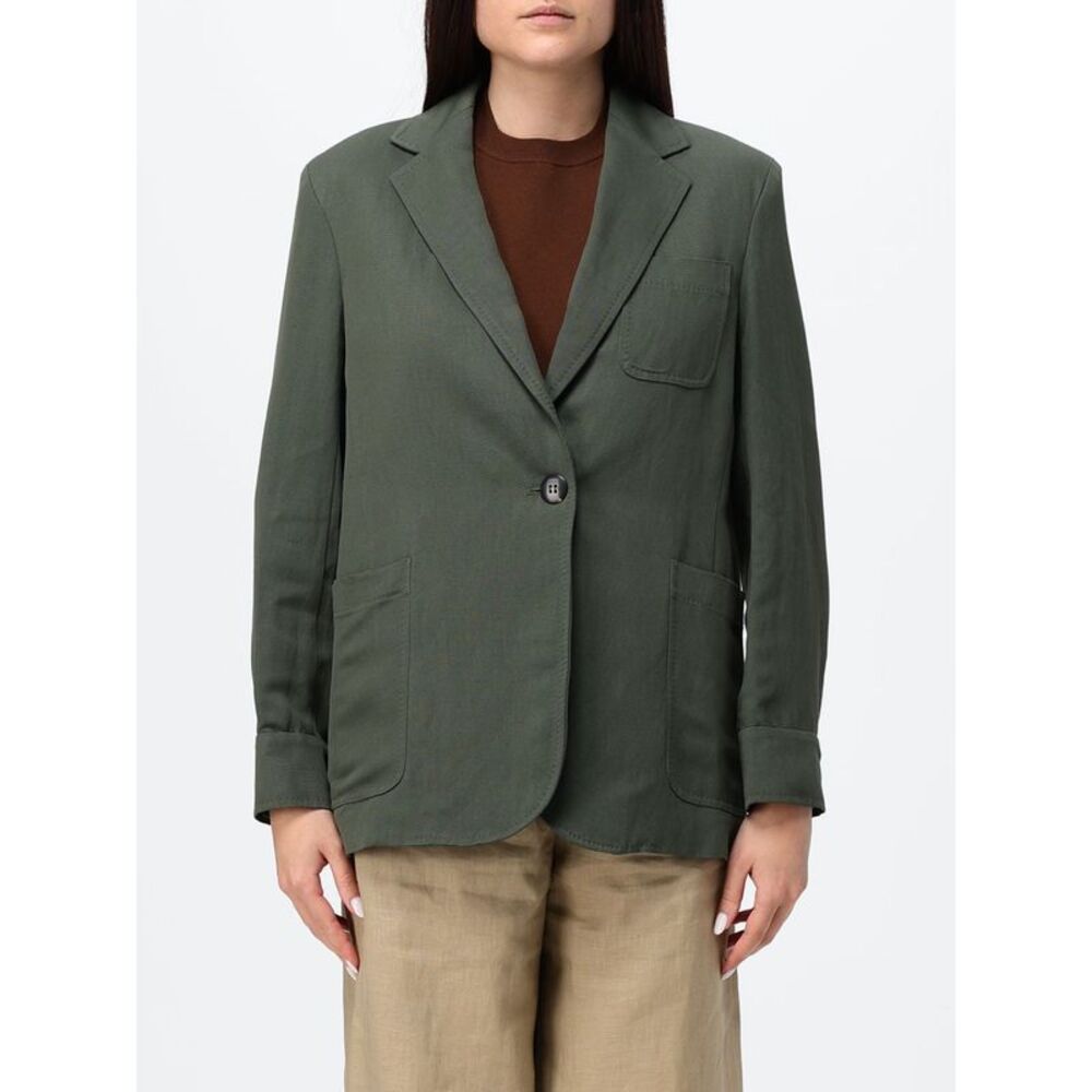 Max Mara Studio Jacket Woman Green